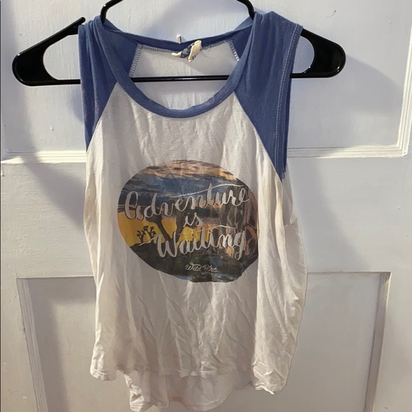 sadie robertson graphic tank top - Picture 1 of 3